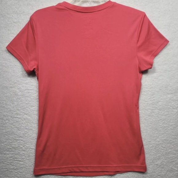 Reebok Short Sleeve Round Neck Tee Athletic Stretch - Picture 2 of 6